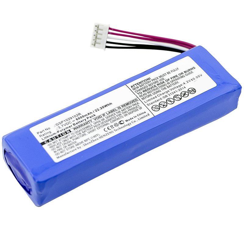 Ersatz Gerätebatterie für JBL GSP1029102R Compatible Gerätebatterie JBL for GSP1029102R