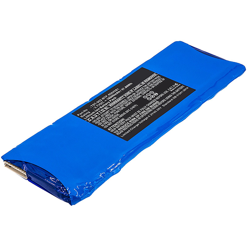 Ersatz Gerätebatterie für Crestron TST-902-BTP Compatible Gerätebatterie Crestron for TST-902-BTP