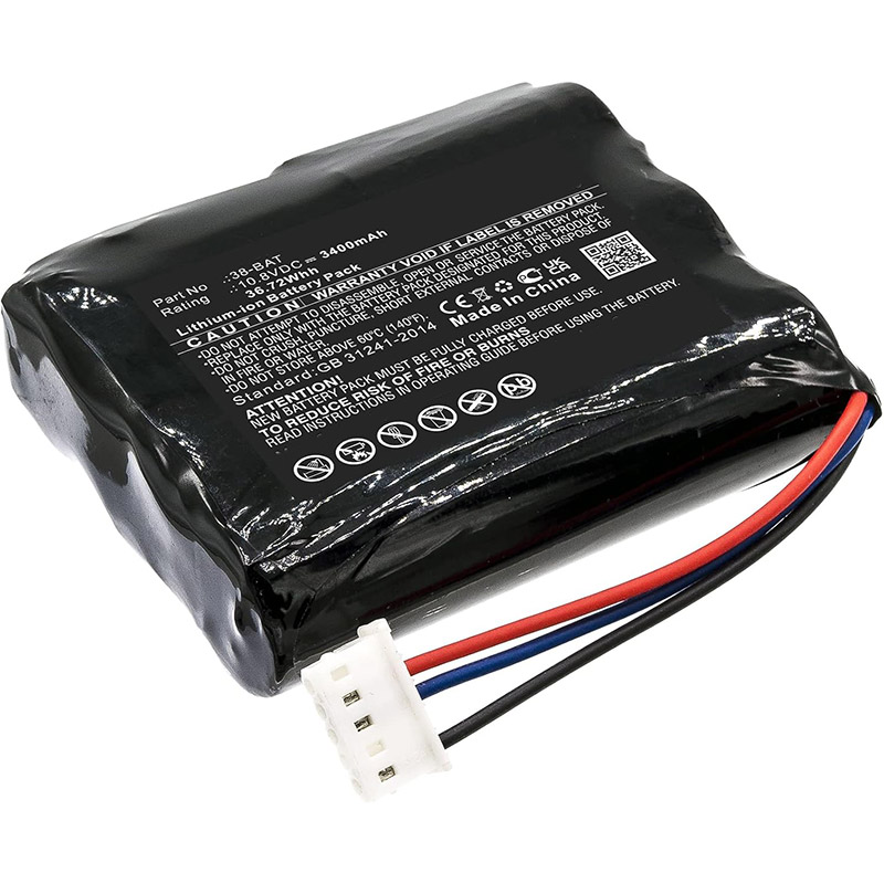 Ersatz Gerätebatterie für Olympus 38DL Plus Ultrasonic Thickness Compatible Gerätebatterie Olympus for 38DL Plus Ultrasonic Thickness