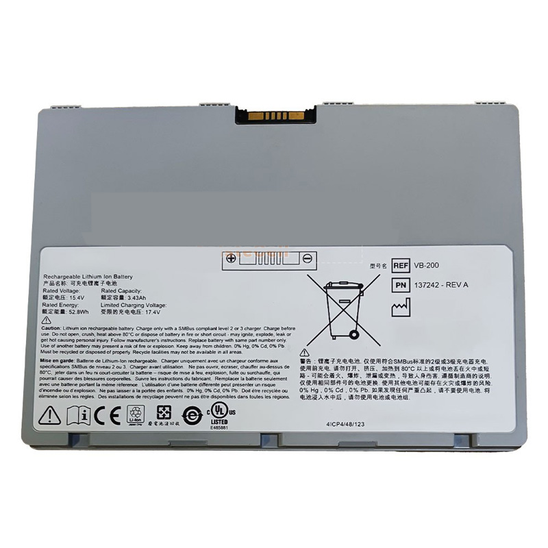 Ersatz Gerätebatterie für Varian VB-200 Compatible Gerätebatterie Varian for VB-200