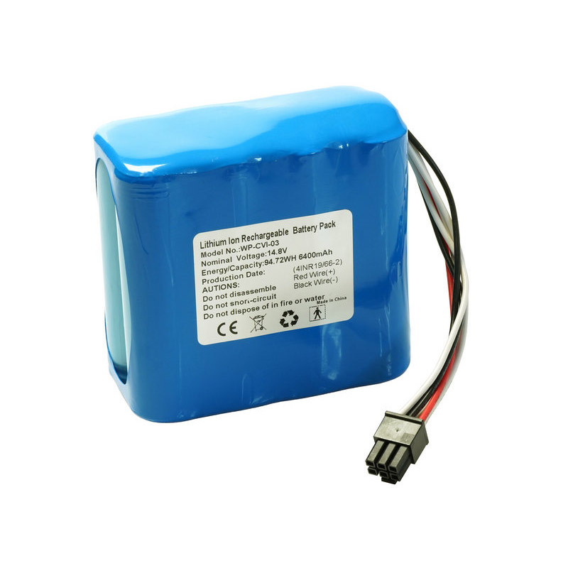Ersatz Instrumentenbatterie für Lighthouse Minicapt Ac100 Compatible Instrumentenbatterie Lighthouse for Minicapt Ac100